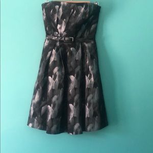 WHBM strapless party dress  size 6